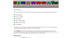 Desktop Screenshot of l8trains.com